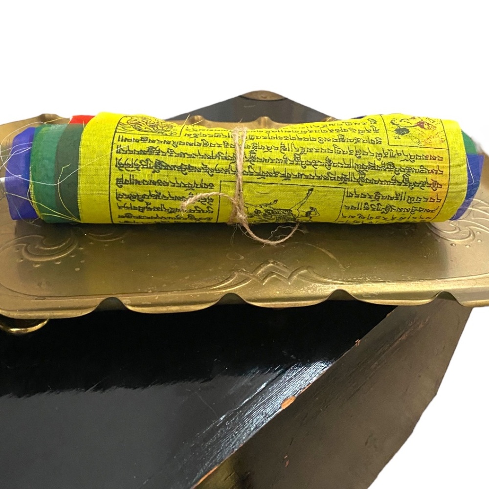 Tibetan prayer flags